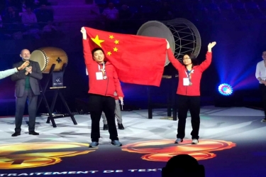問鼎世界冠軍！陳良杰斬獲世界技能競(jìng)賽金獎(jiǎng)